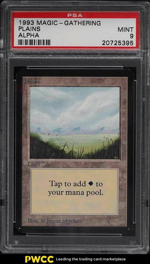 Auction Prices Realized Tcg Cards 1993 MAGIC THE GATHERING Plains