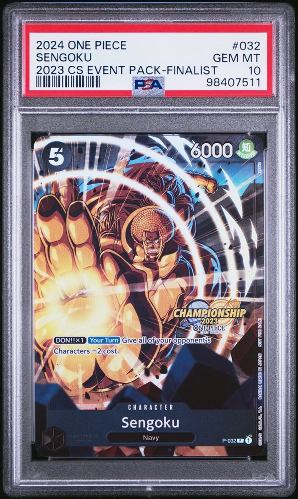 English Ver】PSA10 2024 ONE PIECE UTA 2023 CHAMPIONSHIP
