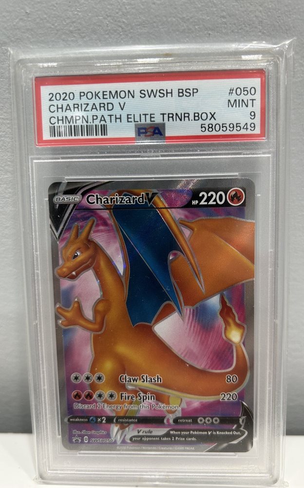 2020年 ポケモンカード Charizard V PSA10 2020 Pokemon SWSH BSP CHARIZARD V Champion's Path Elite