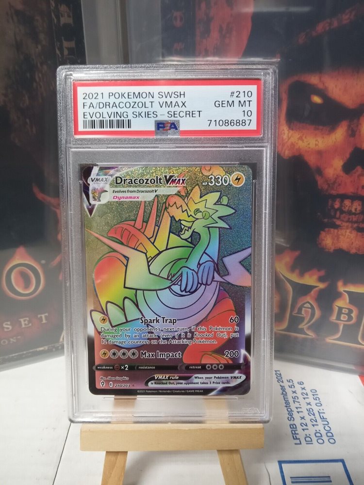 dracozolt vmax pokemon card value Dracozolt VMAX - 059/203 main image 1