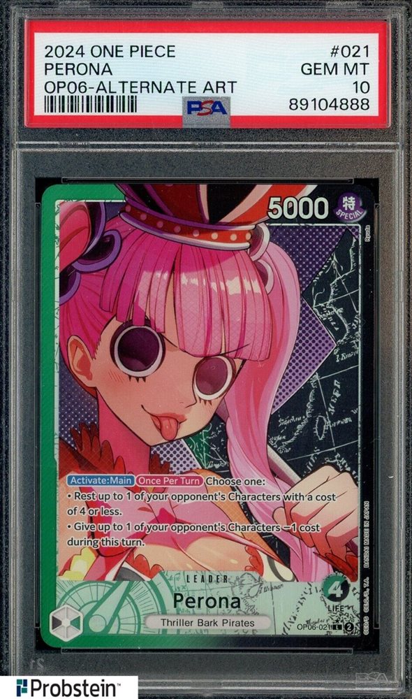Auction Prices Realized Tcg Cards 2024 ONE PIECE OP06-WINGS