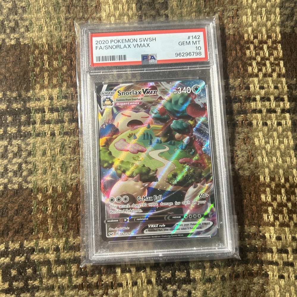 pokemon card charizard rainbow gx Snorlax Gray Gameboy Color Pokémon Extended Art Display – TCG.Store main image 1