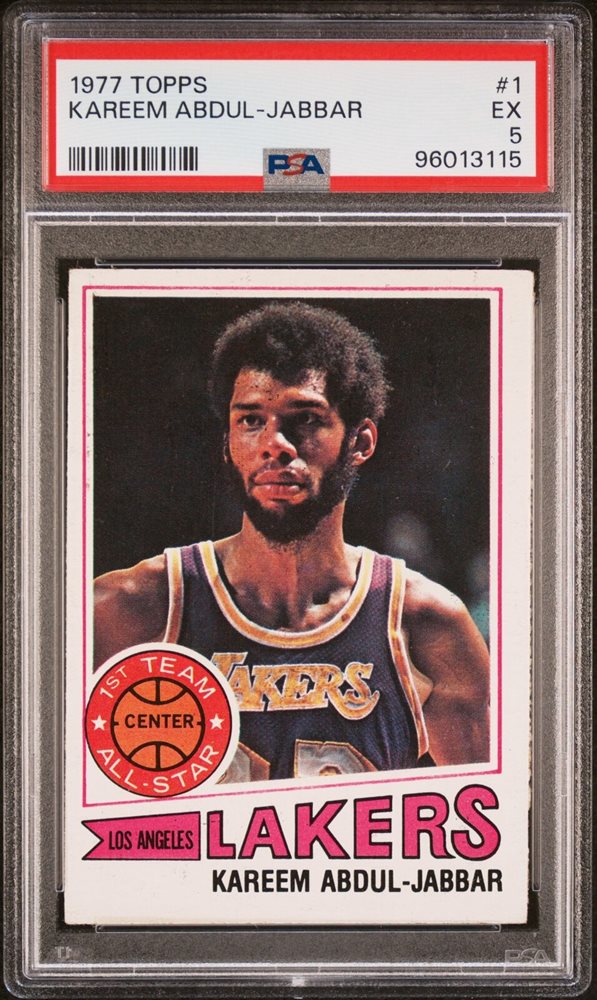 その他 NBA 1975 Kareem Abdul Jabbar PSA7 Amazon.com: 1976-77 TOPPS #126 KAREEM ABDUL-JABBAR AS PSA 8