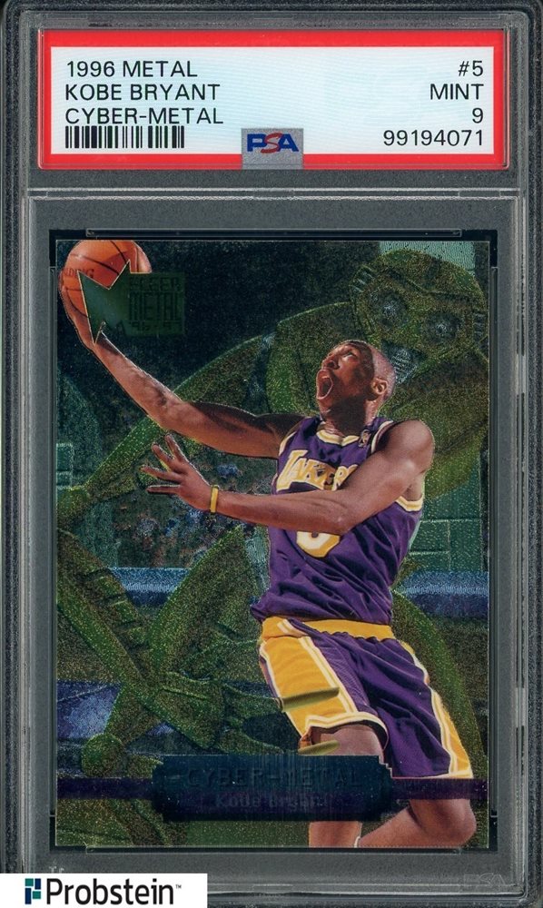 Auction Prices Realized Basketball Cards 1996 METAL CYBER-METAL