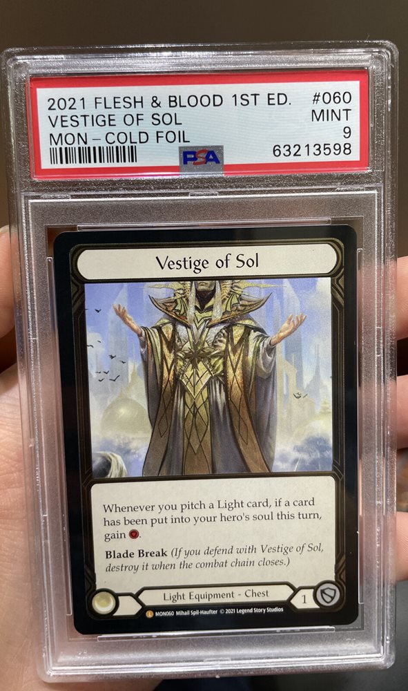 Auction Prices Realized Tcg Cards 2021 FLESH AND BLOOD MONARCH 1ST
