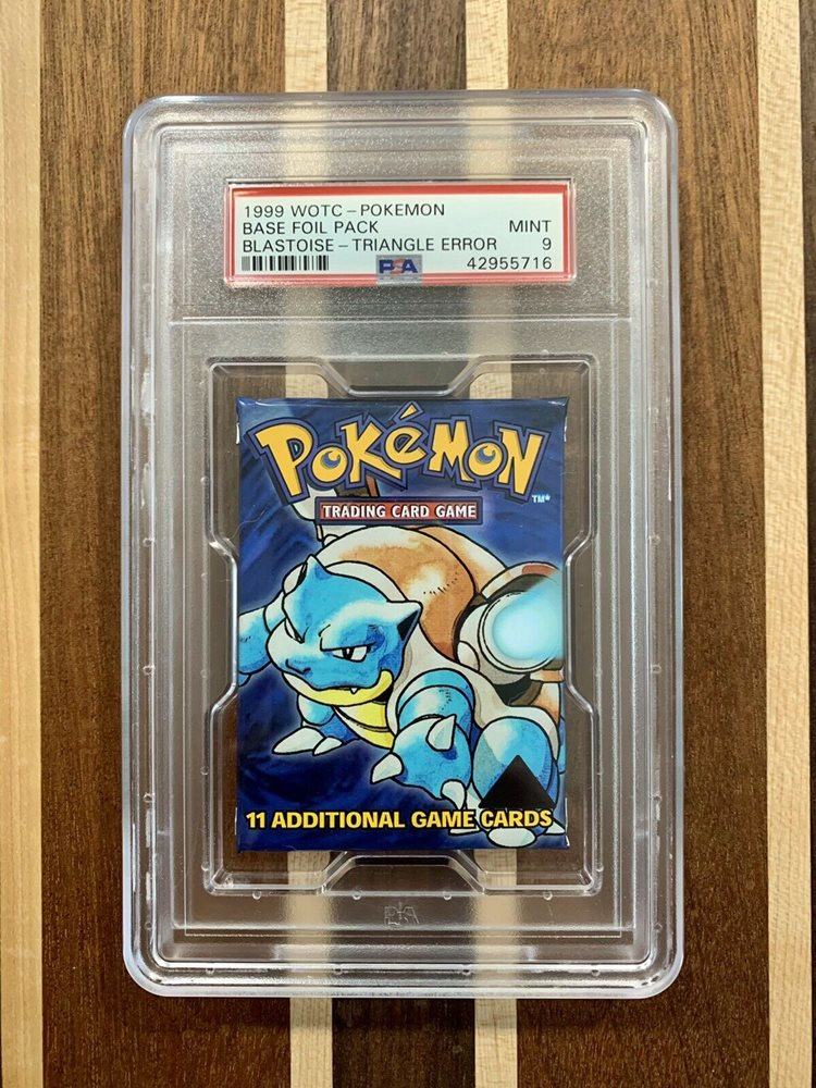 pokemon blastoise booster pack Pokemon TCG: German Base Set Booster Pack