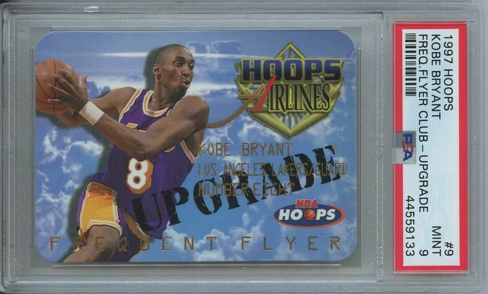 その他 Hoops Airlines Frequent Flyer Club KOBE Kobe Bryant 1997 Hoops #9 Frequent Flyer Club Price Guide
