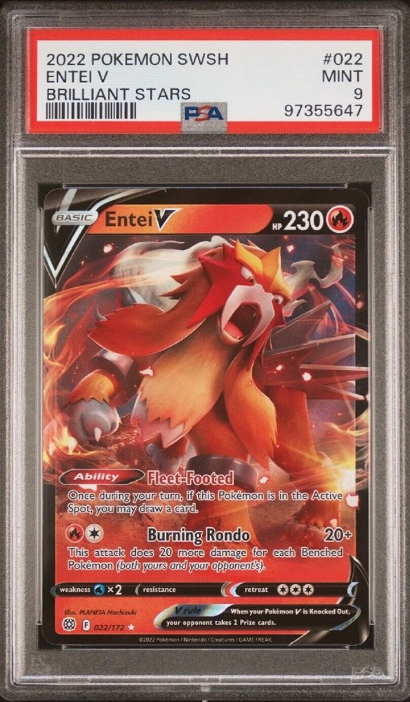 【psa10】エンティV Auction Prices Realized Tcg Cards 2022 POKEMON SWORD