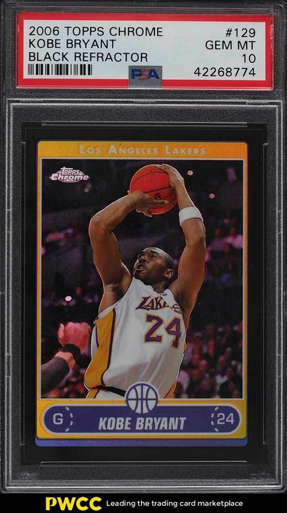 Auction Prices Realized Basketball Cards 2006 Topps Chrome Kobe Bryant