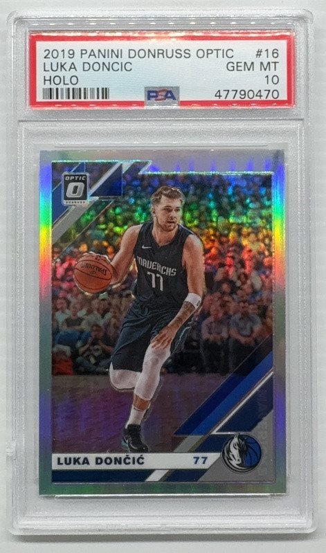 その他 2019 Optic NBA Luka Doncic PSA 10 2019 Panini Illusions LUKA DONCIC #10 SAPPHIRE MYSTIQUE