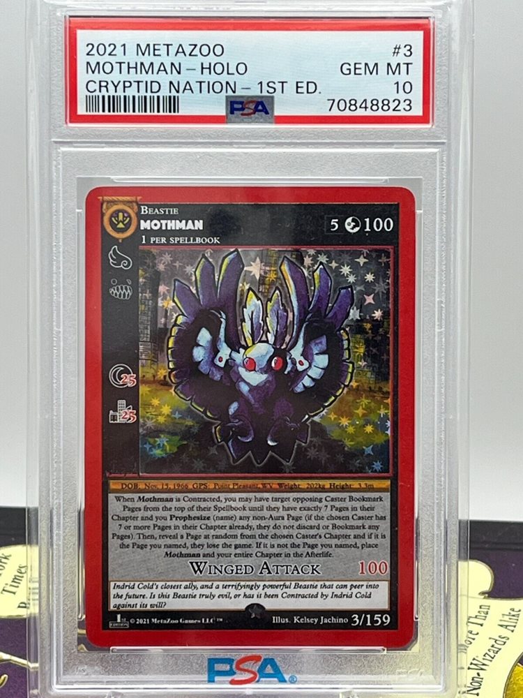 Auction Prices Realized Tcg Cards 2021 METAZOO CRYPTID