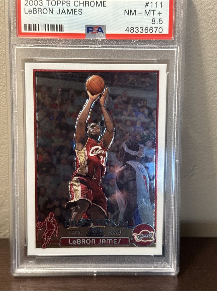 NBA カード Lebron James Topps Chrome PSA9 2024-25 Topps Chrome LeBron James #ST-6 Show & Tell Los