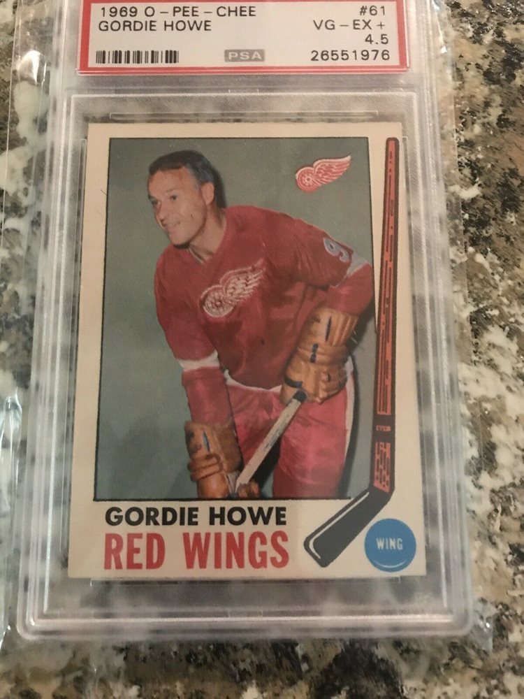 Auction Prices Realized Hockey Cards 1969 O-PEE-CHEE Gordie Howe