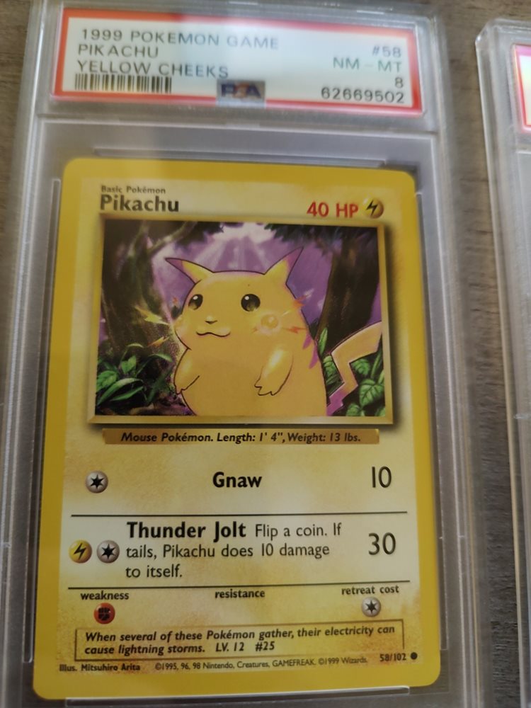 Auction Prices Realized Tcg Cards 1999 POKEMON GAME Pikachu