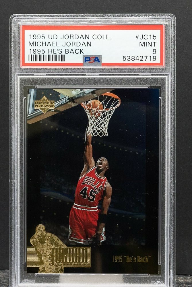 Auction Prices Realized Basketball Cards 1995 UPPER DECK JORDAN