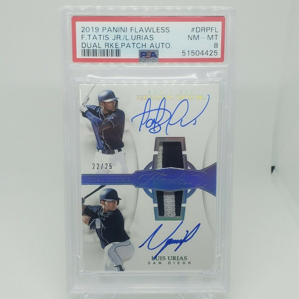 Auction Prices Realized Baseball Cards 2019 PANINI FLAWLESS DUAL ROOKIE ...