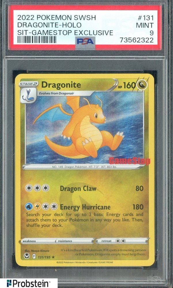 カイリュー 海外版 PSA9/TRIUMPHANT DRAGONITE FOIL Pokemon Heartgold & Soulsilver Triumphant #18 Dragonite
