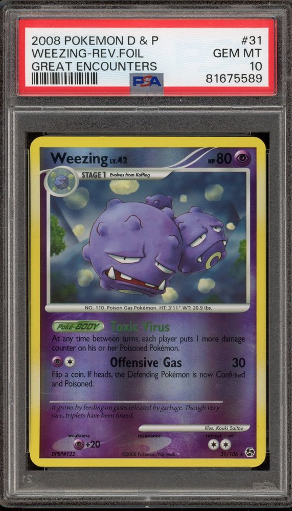 Pokémon TCG Psychic Grade 10 Japanese Individual Collectible