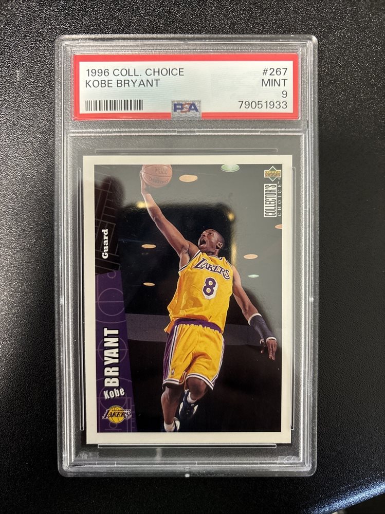 コービー・ブライアント 1996 Upper Deck RC PSA 9 1996 KOBE BRYANT #267 • PSA MINT 9 • UPPER DECK COLLECTOR'S
