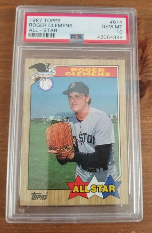 Roger Clemens All Star Baseball Card