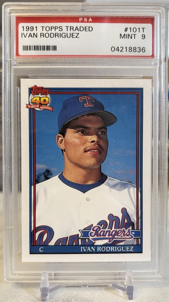 その他 1989 GRAND SLAM IVAN RODRIGUEZ PSA 9 1989 Grand Slam South Atlantic League All-Stars Ivan