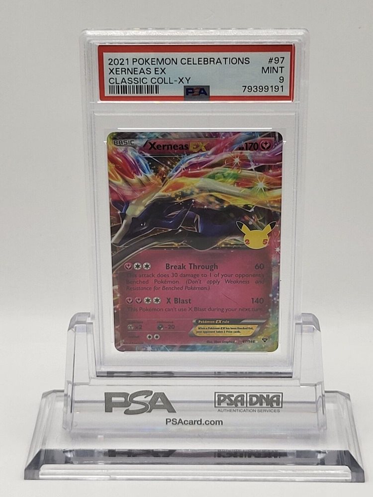 PSA 10 Gem Mint Xerneas Ex 012/023 Super Legend Set FA 2014
