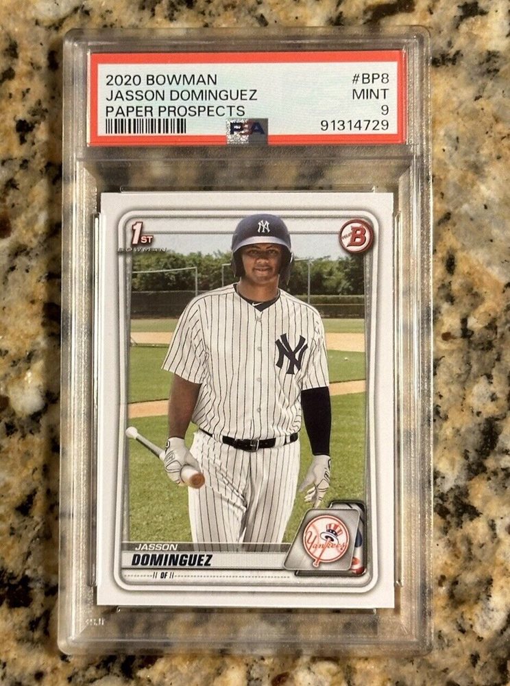 2020 1stBowman ジェイソン・ドミンゲス PSA9① 流行っ