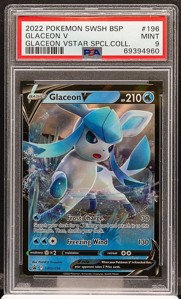 pack of 100 pokemon cards 401 Games Canada - Glaceon V - SWSH196 main image 0