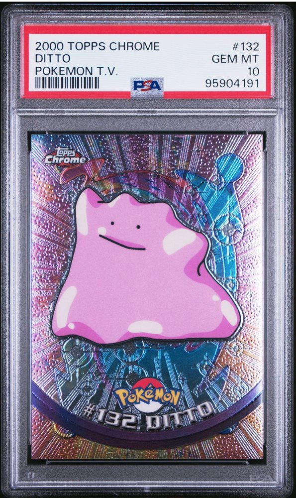 PSA10】ピジョン 英語 topps chrome POKEMON TV