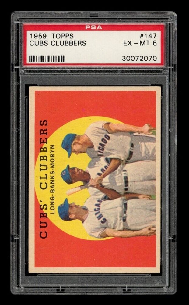 Auction Prices Realized Baseball Cards 1959 TOPPS Cubs Clubbers