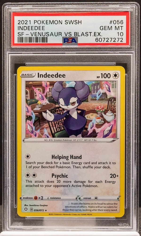 Auction Prices Realized Tcg Cards 2021 POKEMON SWORD & SHIELD SHINING FATES Indeedee Auction Prices Realized Tcg Cards 2021 POKEMON SWORD & SHIELD SHINING FATES Indeedee