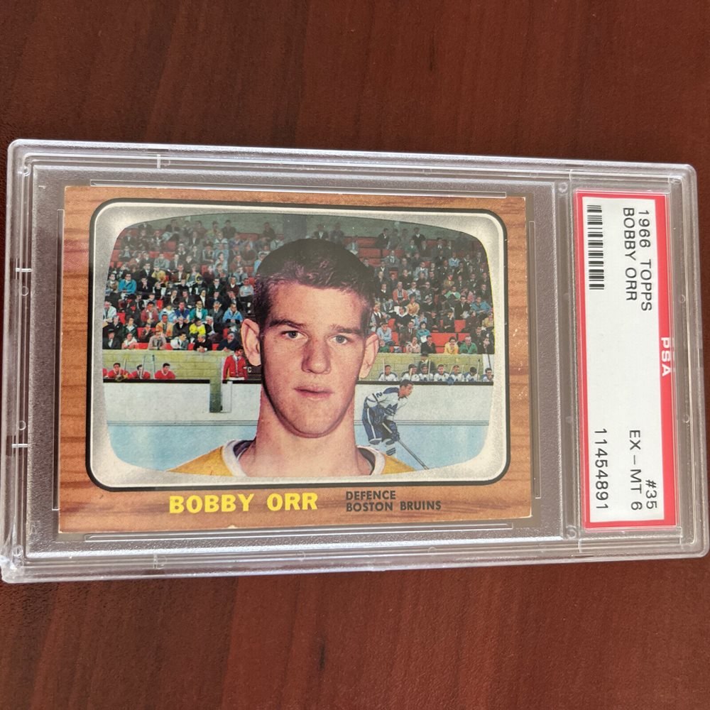 Auction Prices Realized Hockey Cards 1966 Topps Bobby Orr