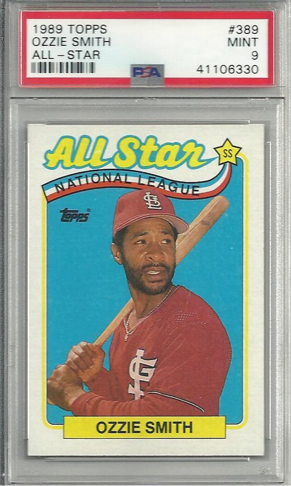 Auction Prices Realized Baseball Cards 1989 Topps Ozzie Smith AllStar
