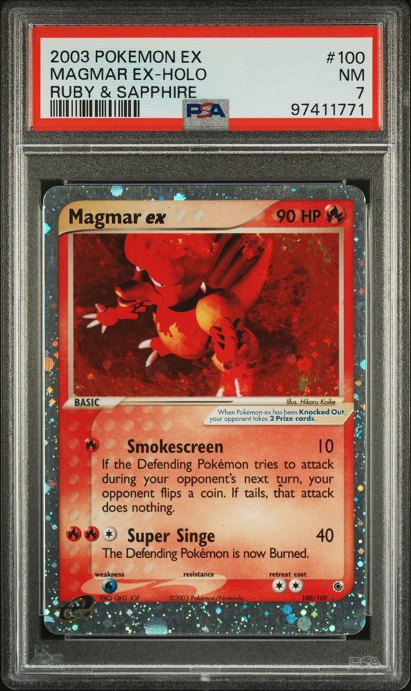 magmar ex pokemon card Magmar ex