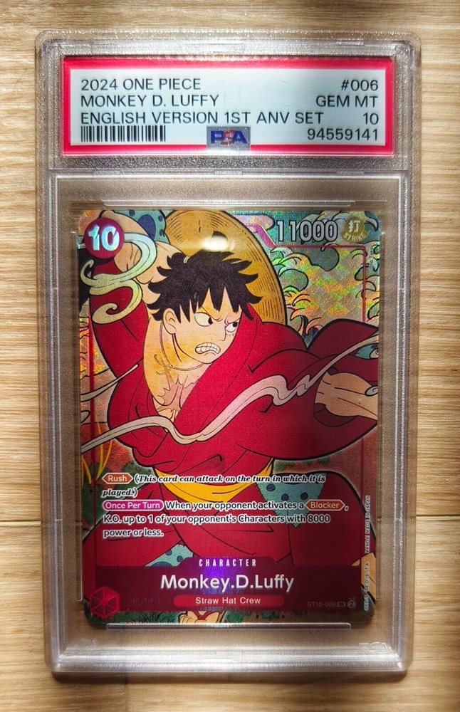 Auction Prices Realized Tcg Cards 2024 ONE PIECE ENGLISH VERSION