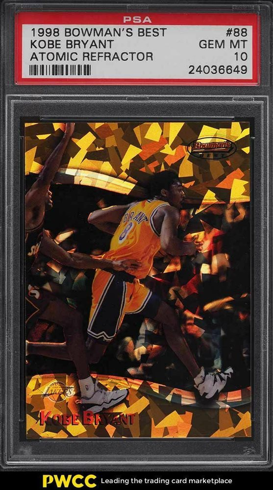 Auction Prices Realized Basketball Cards 1998 BOWMAN'S BEST Kobe