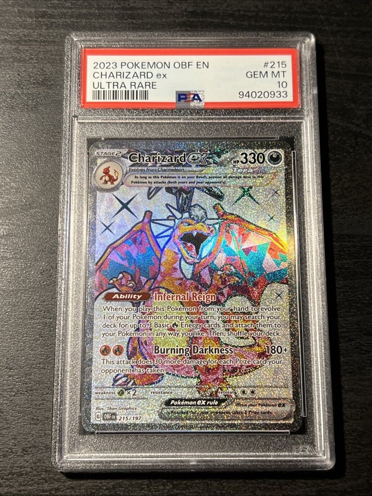 eBay Auction Item 316039011343 Tcg Cards 2023 Pokemon Obf En-Obsidian Flames