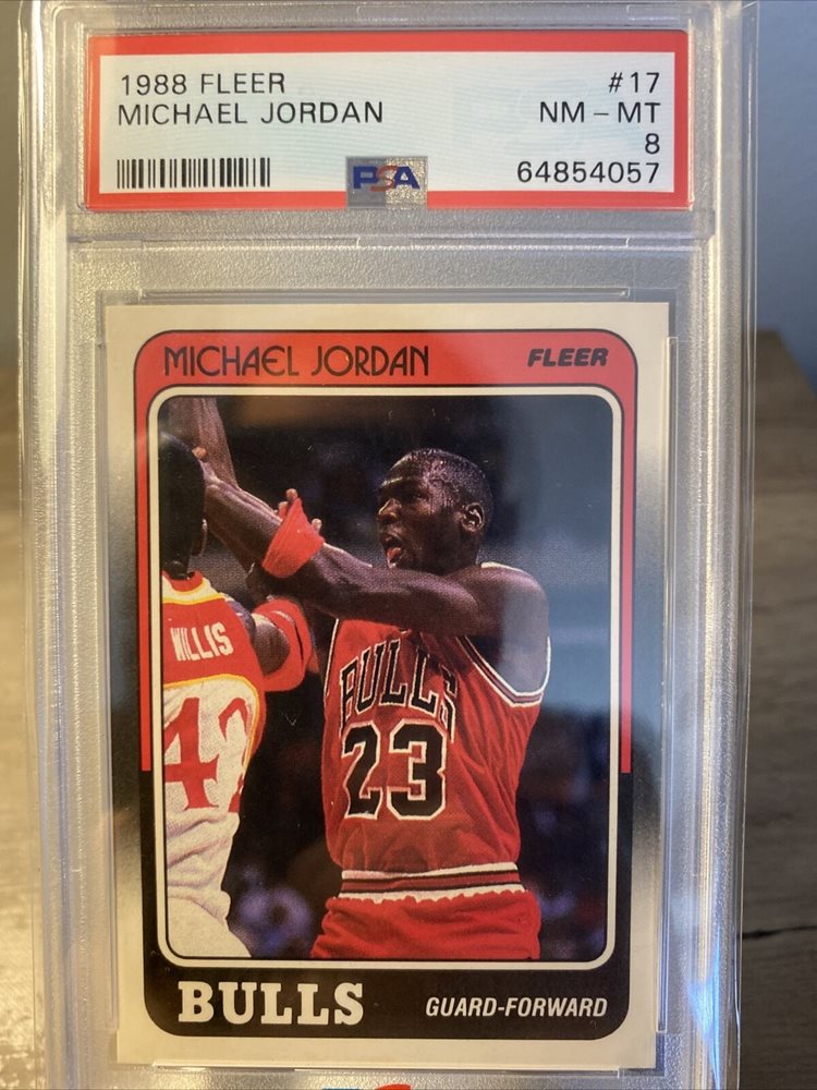 1988 fleer basketball michael jordan Clearance