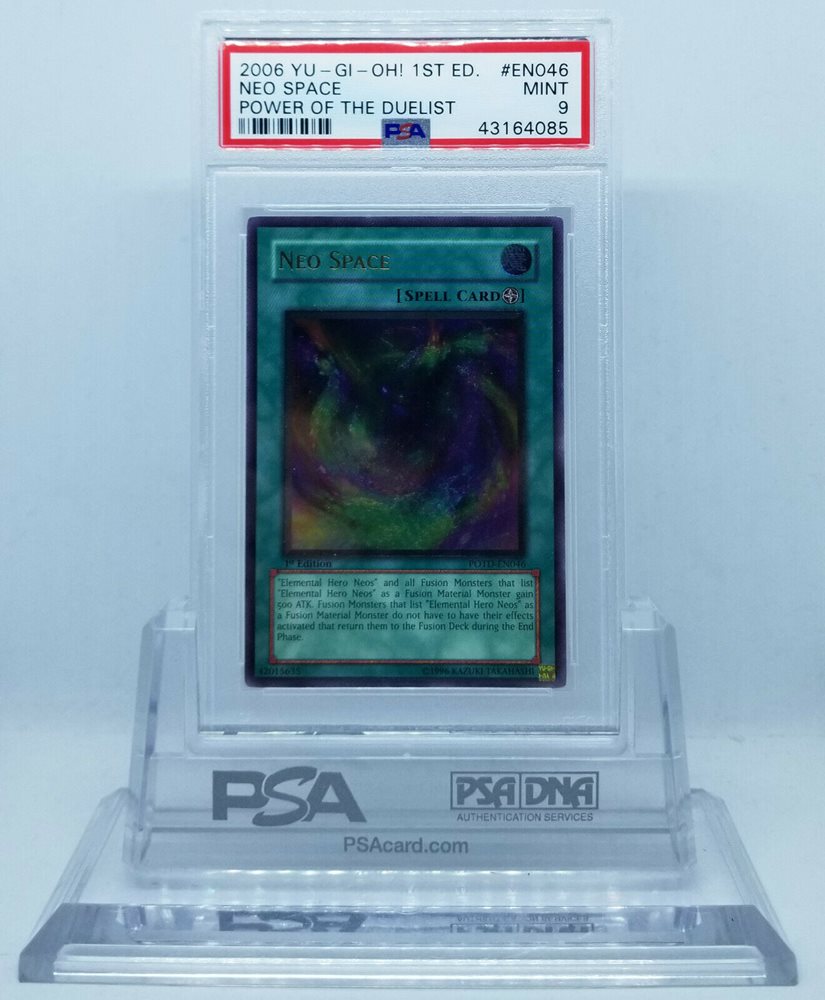 Auction Prices Realized Tcg Cards 06 Yu Gi Oh Potd Power Of The Duelist Neo Space 1st Edition