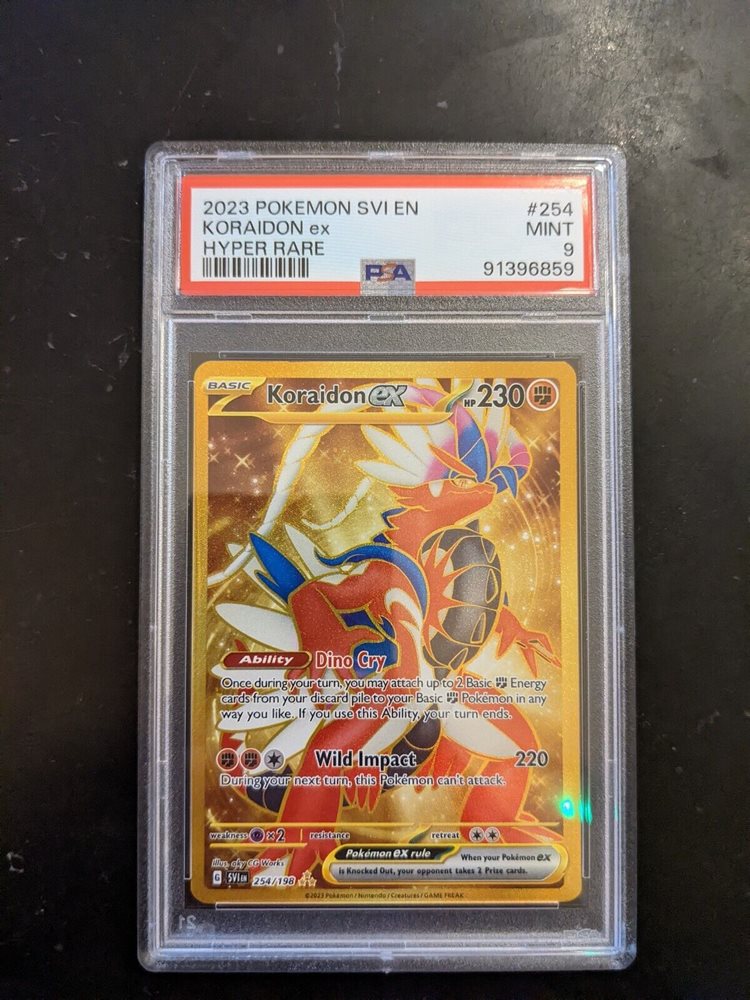 koraidon shiny pokemon card Amazon.com: Pokemon - Koraidon ex 254/198 - Scarlet & Violet - Secret Rare