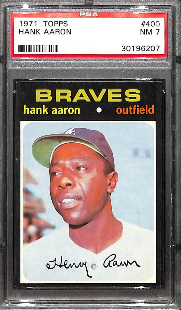 topps #30 Hank Aaron 野球カード Hank Aaron 1958 Topps #30 Base Price Guide - Sports Card