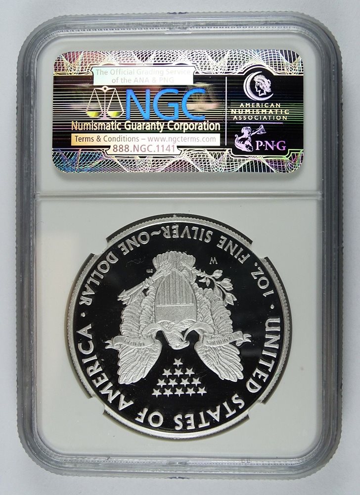 【専用】2010 Wイーグル SS1 PF70ウルトラカメオ AUC0048 - 2010 W SILVER EAGLE S$1 - NGC PF70 ULTRA CAMEO