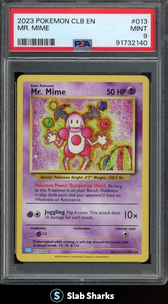 Mr. Mime 2023 バリヤード マスボミラー PSA 10 Mr. Mime 2023
