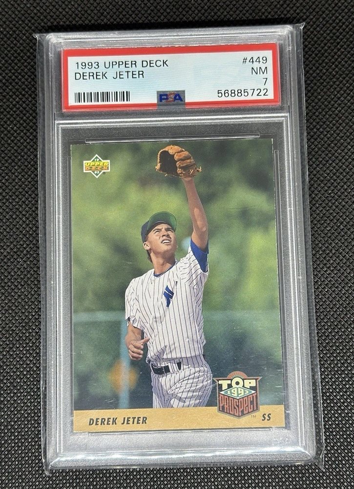 1993 デレク・ジータ　psa7 Derek Jeter 1993 Pinnacle RC #457 PSA NM 7 | eBay
