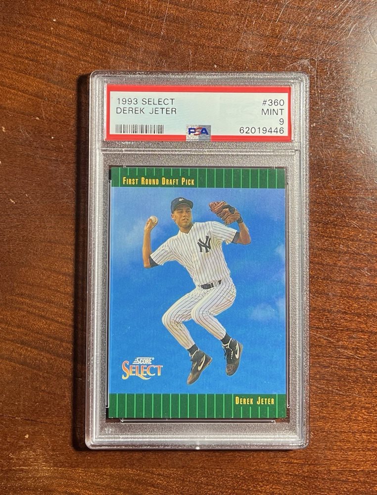 1993 デレク・ジータ　psa7 Auction Prices Realized Baseball Cards 1993 SELECT Derek Jeter