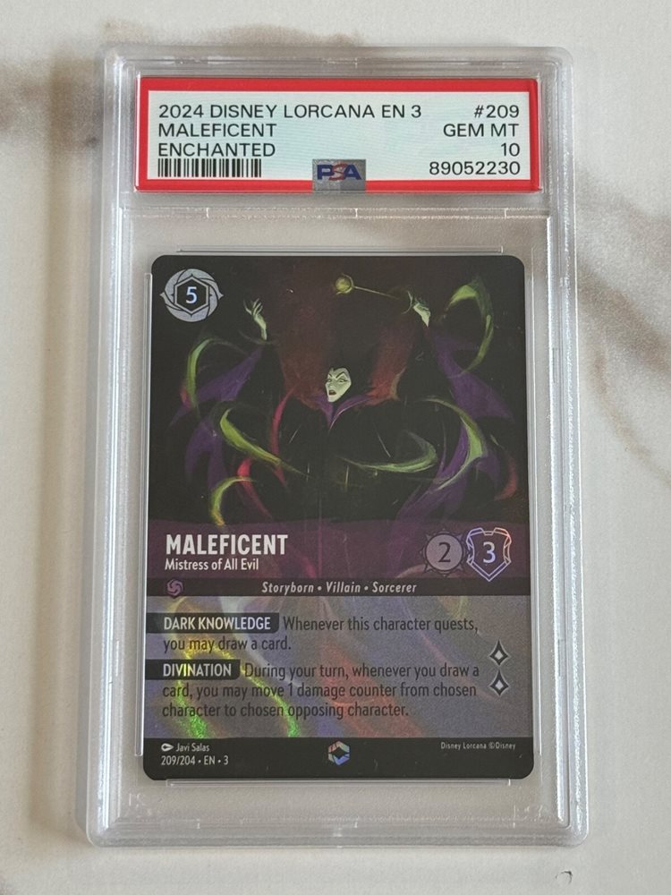 Auction Prices Realized Tcg Cards 2024 DISNEY LORCANA EN 3