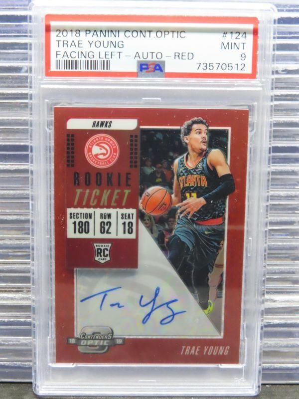 Trae Young Contenders Optic RC 鑑定済み Auction Prices Realized Basketball Cards 2018 PANINI