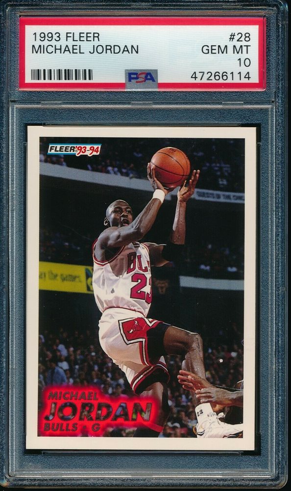 1993 fleer michael jordan