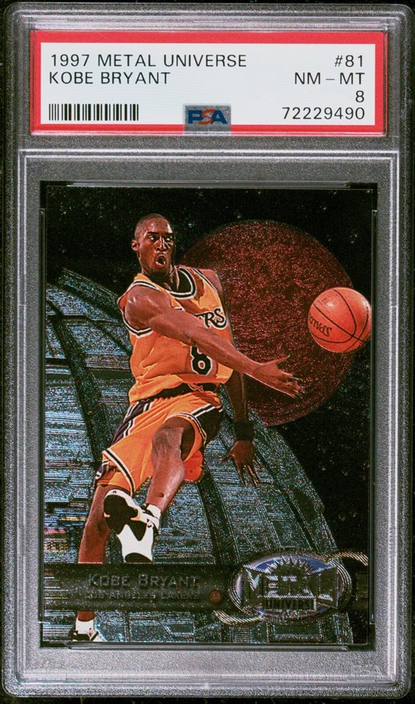 Auction Prices Realized Basketball Cards 1997 Metal Universe Kobe 