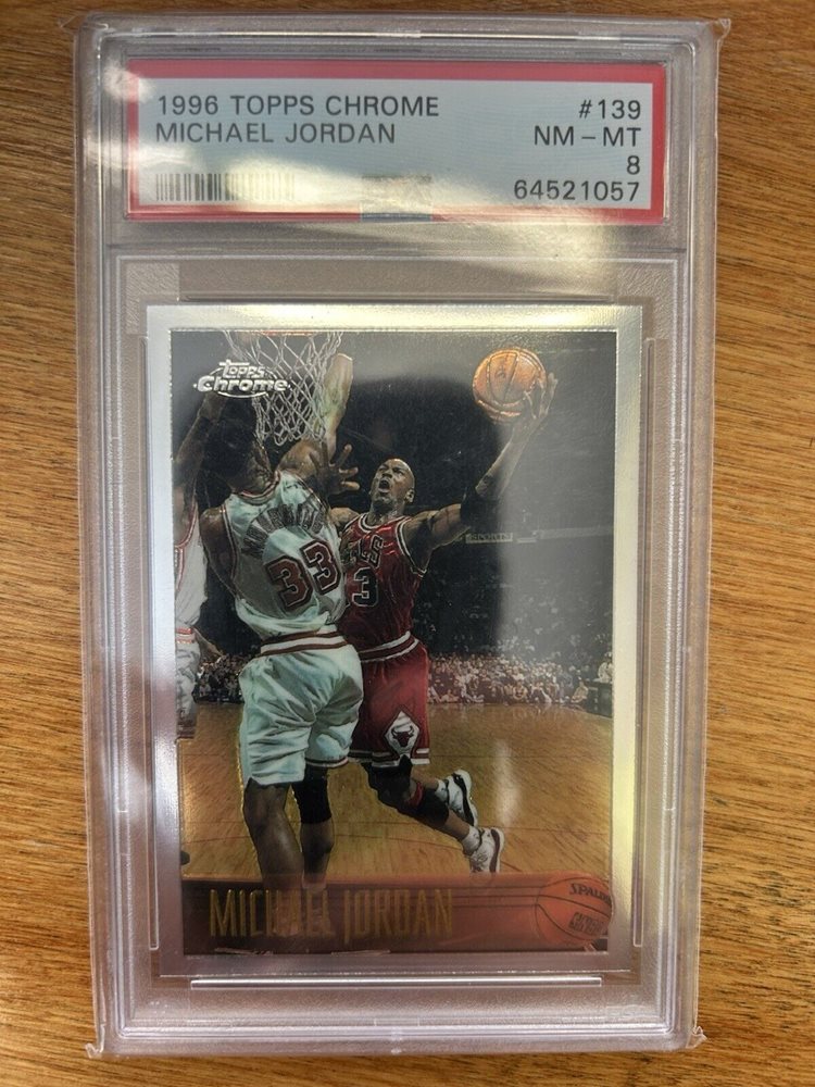 Auction Prices Realized Basketball Cards 1996 TOPPS CHROME Michael